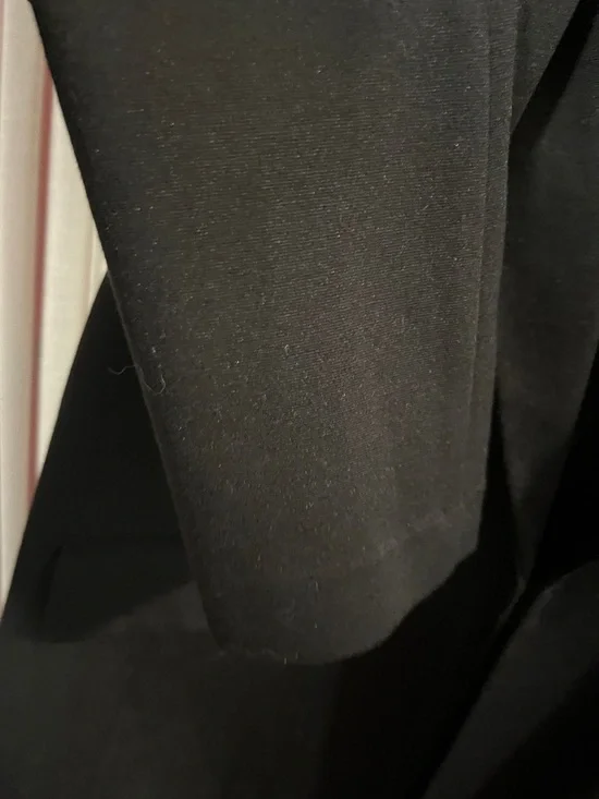 Lane Bryant Black Double-Breasted Suit Blazer - Picture 6 of 11